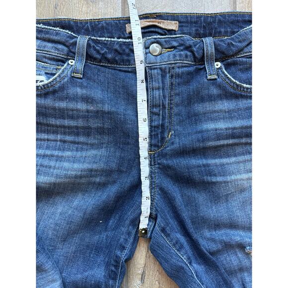 Joe's Jeans Womens 30 The Blondie Mid Rise Skinny Ankle Distressed Denim - Picture 13 of 14